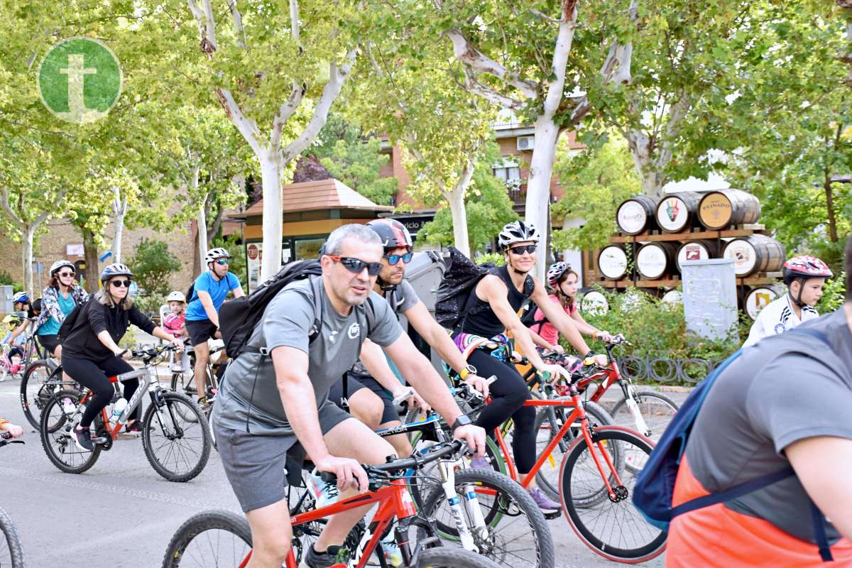 Más de 1.500 personas disfrutan de una jornada festiva en el Día de la Bici de Tomelloso