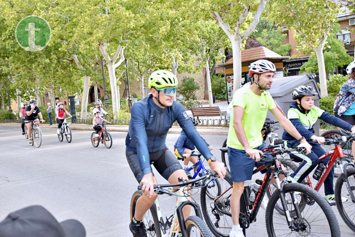 Más de 1.500 personas disfrutan de una jornada festiva en el Día de la Bici de Tomelloso