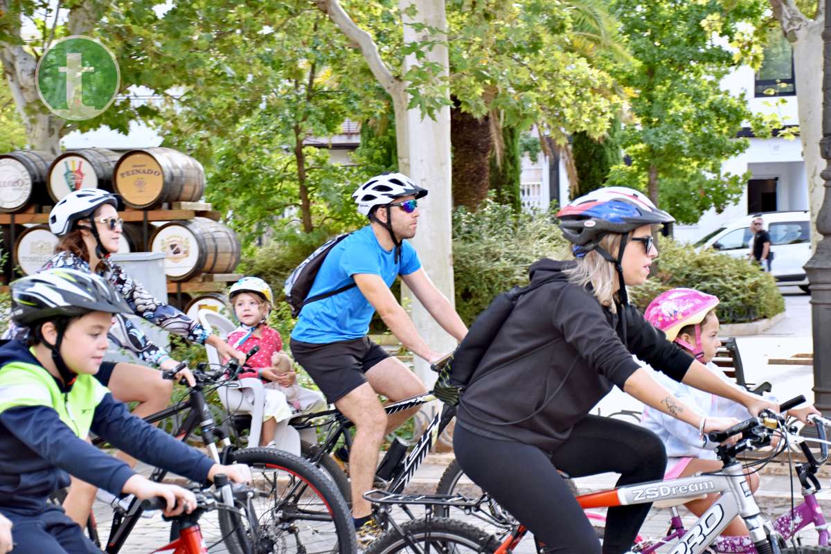 Más de 1.500 personas disfrutan de una jornada festiva en el Día de la Bici de Tomelloso