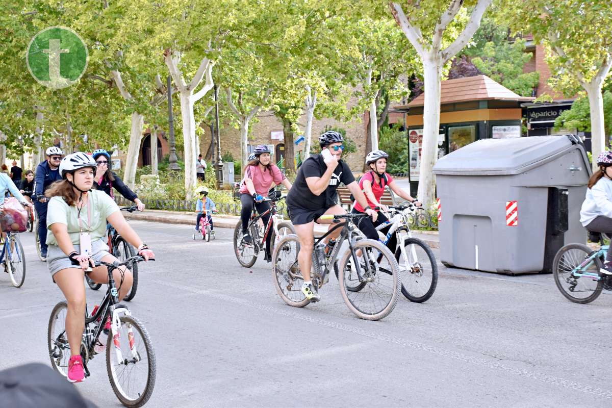 Más de 1.500 personas disfrutan de una jornada festiva en el Día de la Bici de Tomelloso