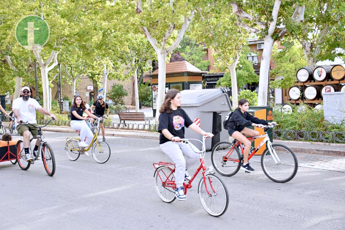 Más de 1.500 personas disfrutan de una jornada festiva en el Día de la Bici de Tomelloso