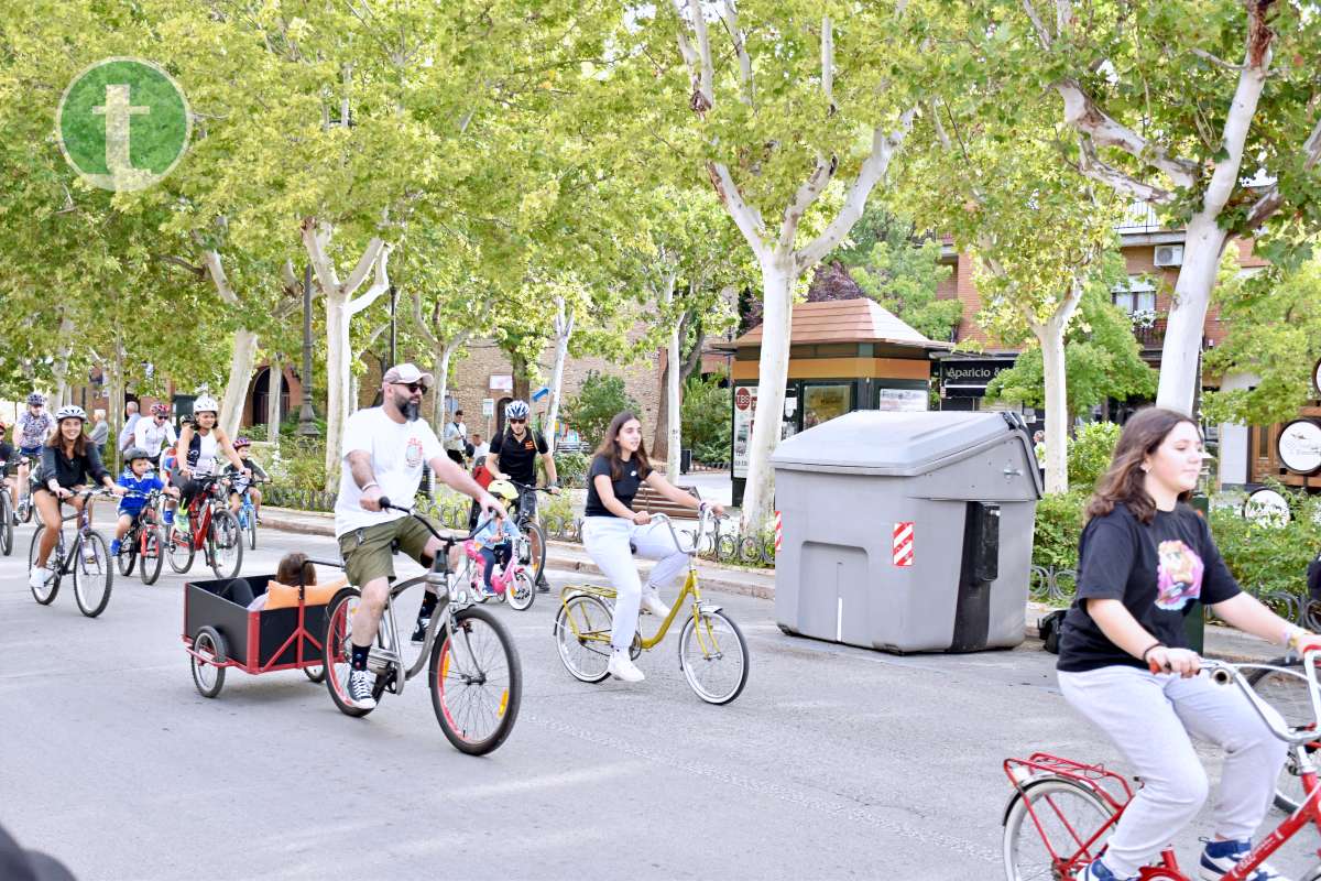 Más de 1.500 personas disfrutan de una jornada festiva en el Día de la Bici de Tomelloso