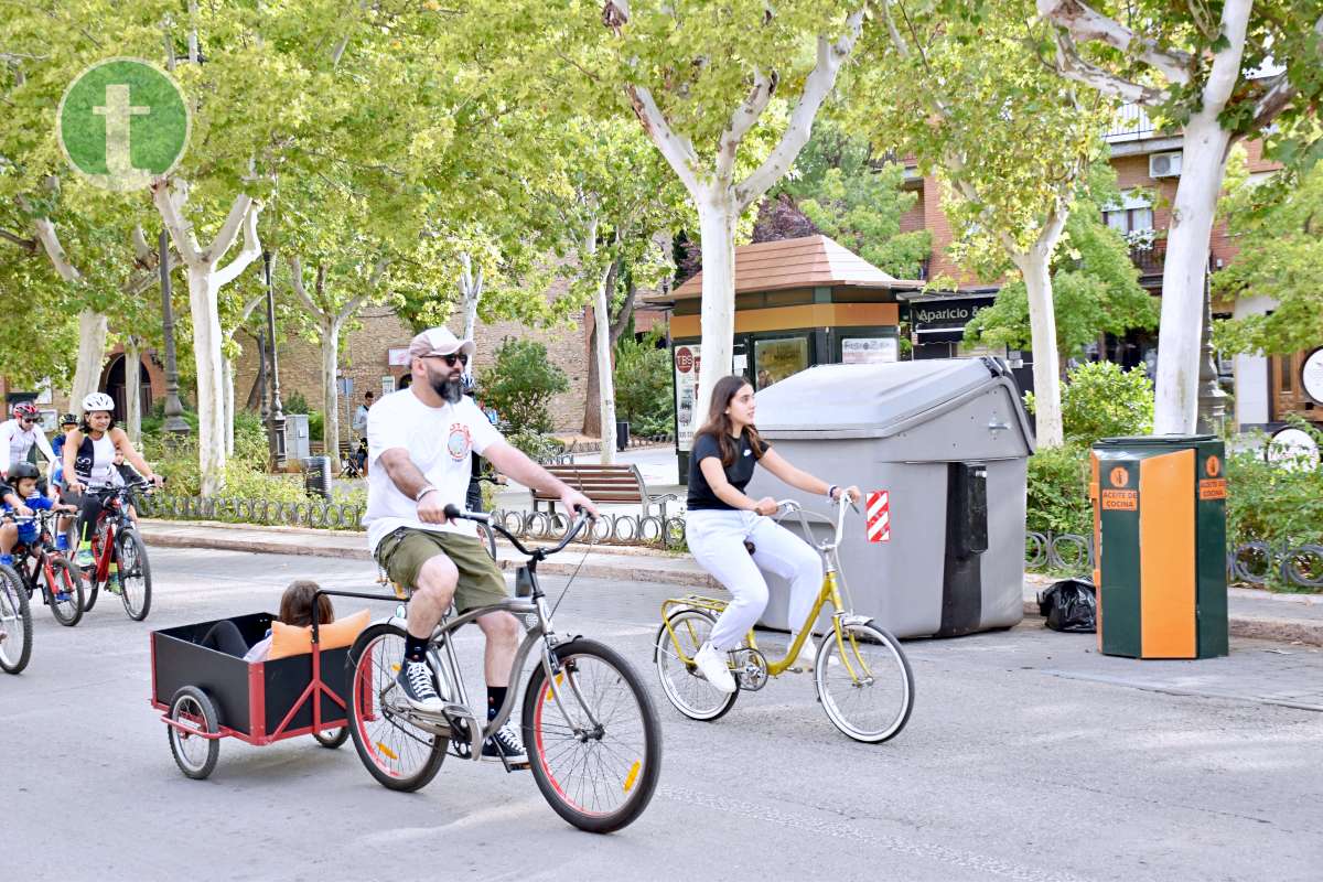 Más de 1.500 personas disfrutan de una jornada festiva en el Día de la Bici de Tomelloso