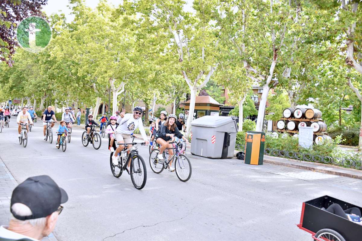 Más de 1.500 personas disfrutan de una jornada festiva en el Día de la Bici de Tomelloso