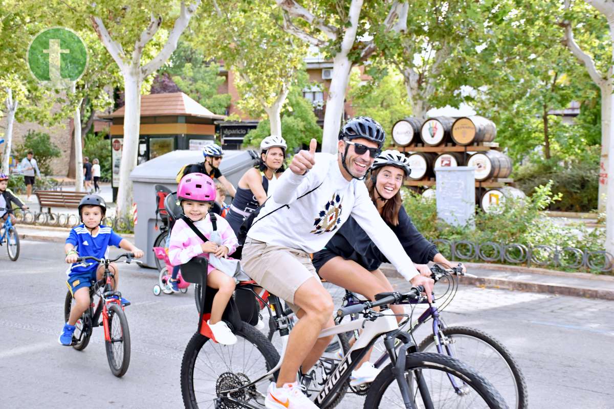 Más de 1.500 personas disfrutan de una jornada festiva en el Día de la Bici de Tomelloso