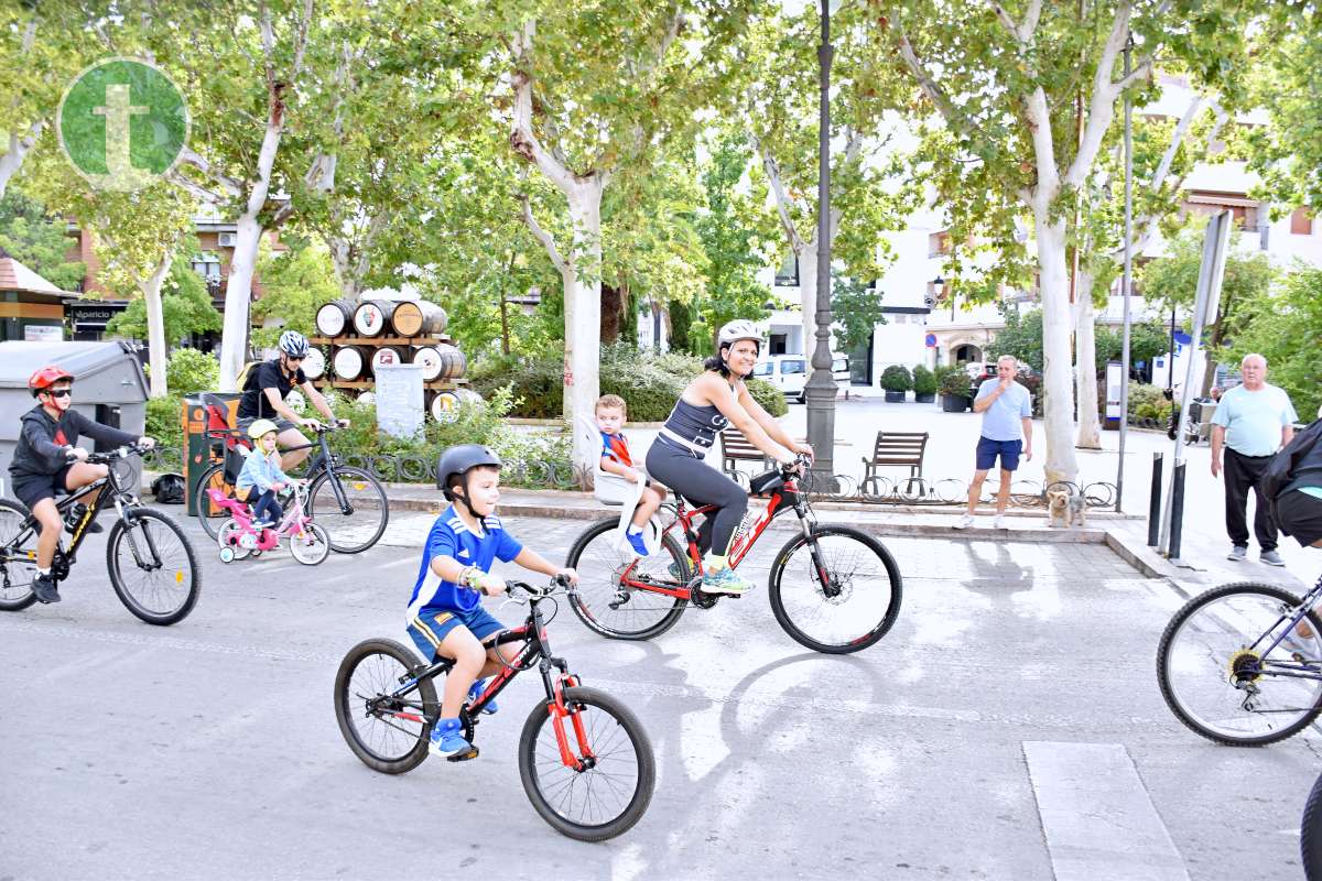 Más de 1.500 personas disfrutan de una jornada festiva en el Día de la Bici de Tomelloso