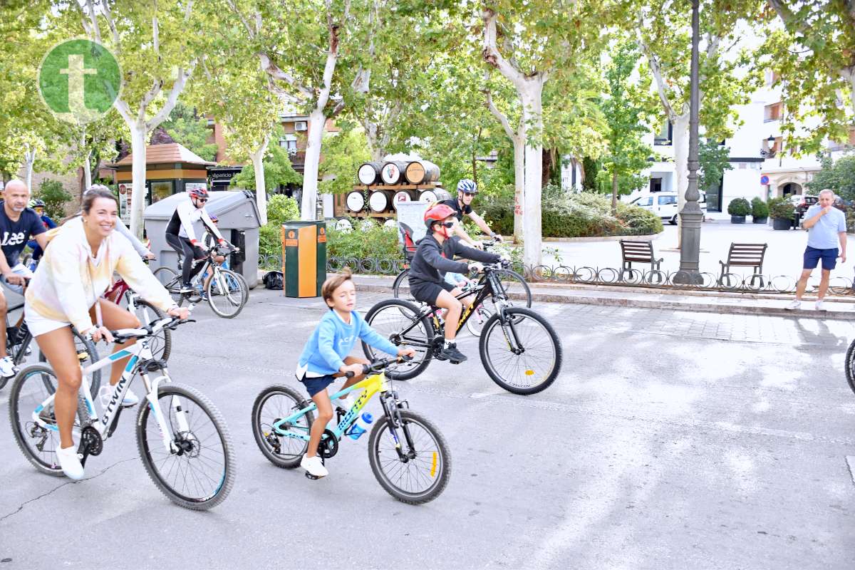 Más de 1.500 personas disfrutan de una jornada festiva en el Día de la Bici de Tomelloso