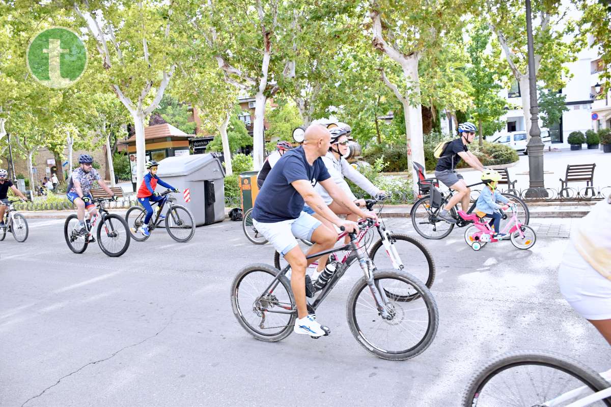 Más de 1.500 personas disfrutan de una jornada festiva en el Día de la Bici de Tomelloso