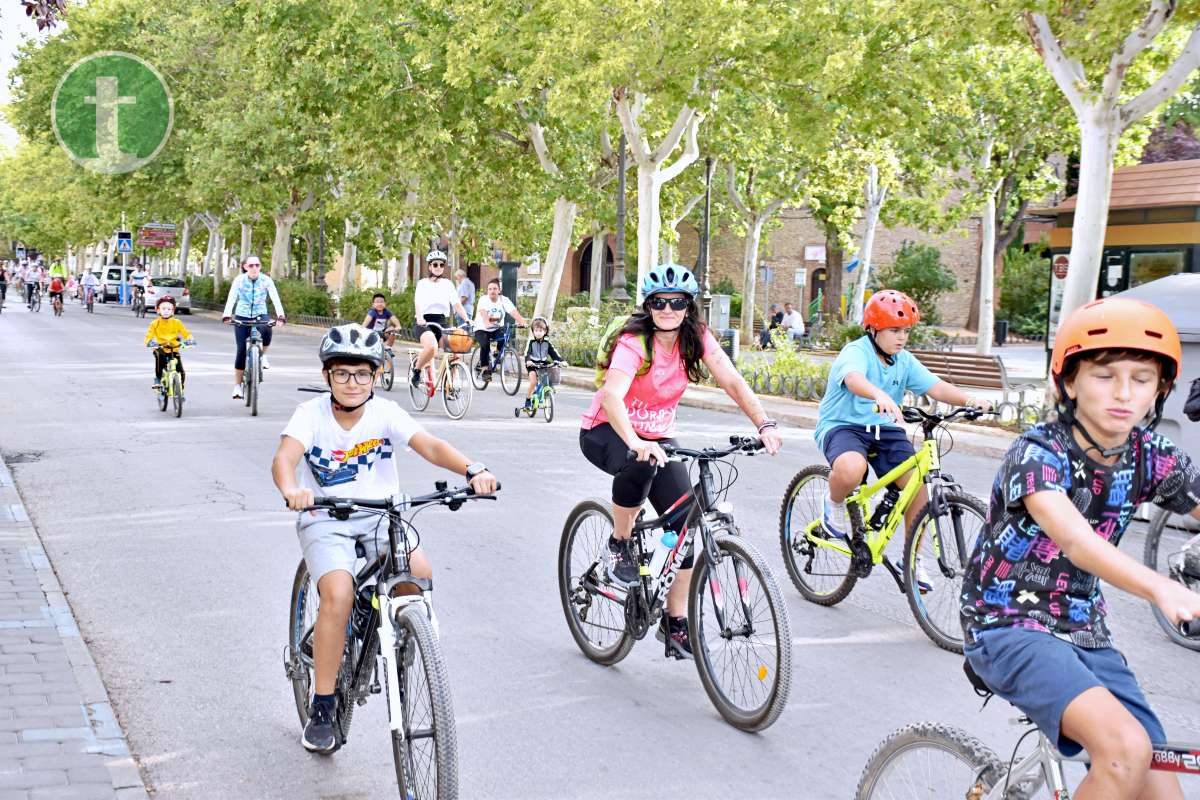 Más de 1.500 personas disfrutan de una jornada festiva en el Día de la Bici de Tomelloso