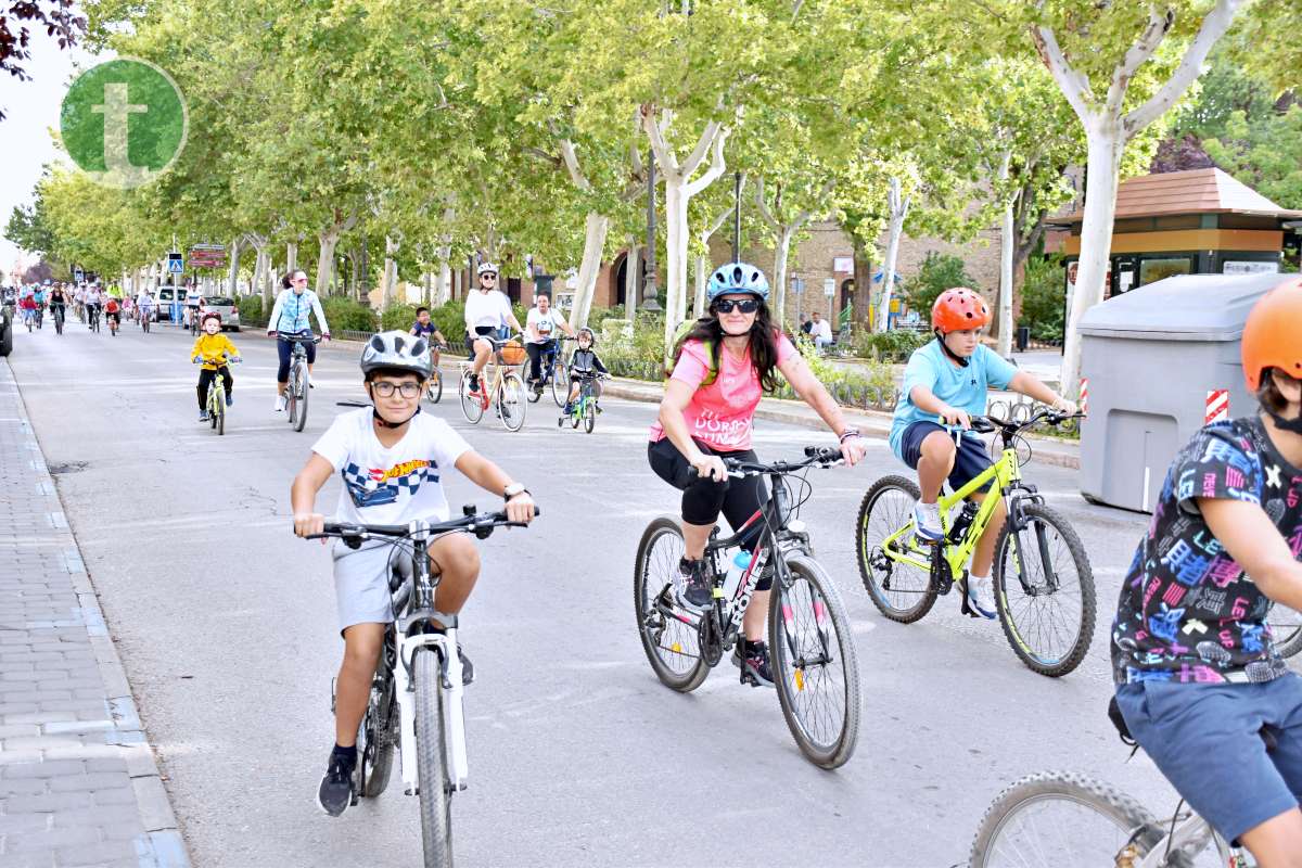 Más de 1.500 personas disfrutan de una jornada festiva en el Día de la Bici de Tomelloso