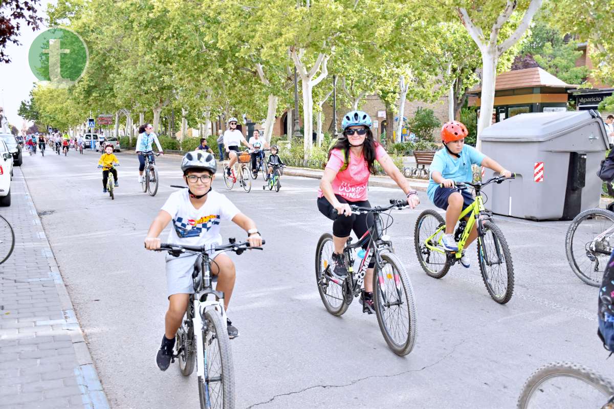 Más de 1.500 personas disfrutan de una jornada festiva en el Día de la Bici de Tomelloso