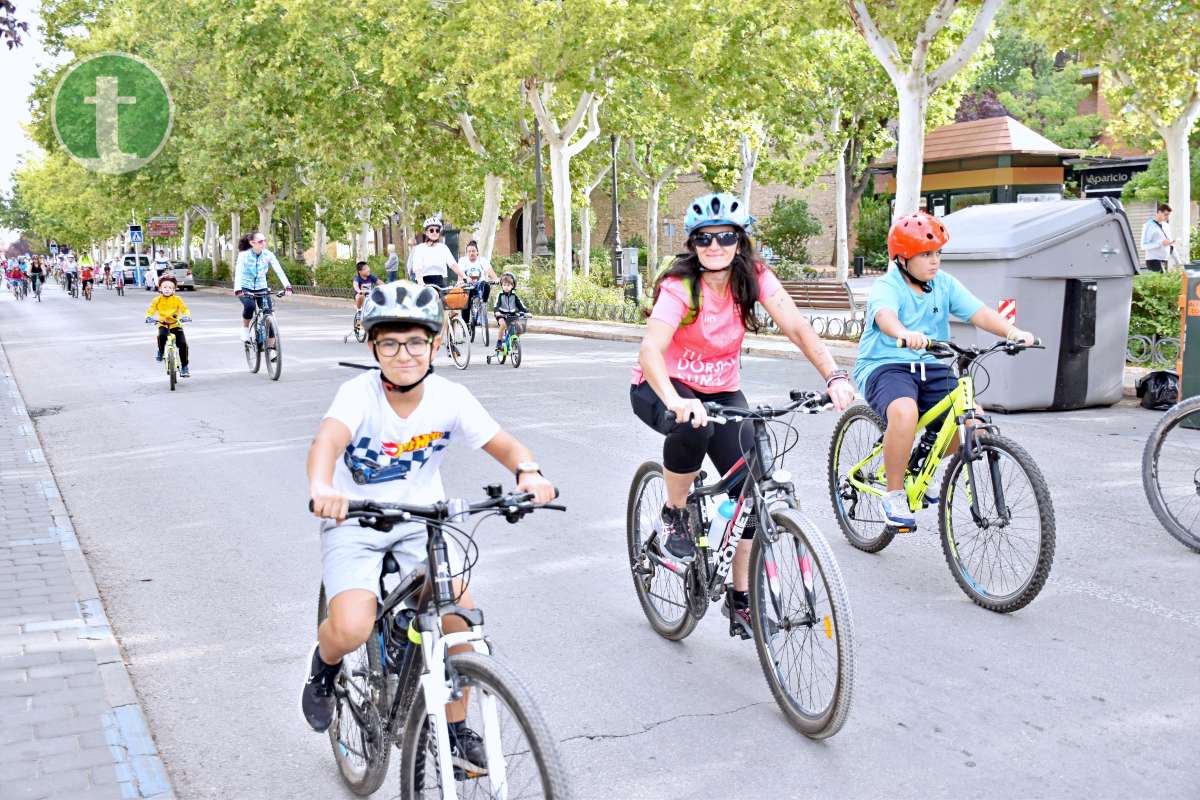 Más de 1.500 personas disfrutan de una jornada festiva en el Día de la Bici de Tomelloso