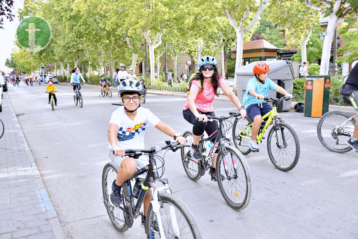 Más de 1.500 personas disfrutan de una jornada festiva en el Día de la Bici de Tomelloso