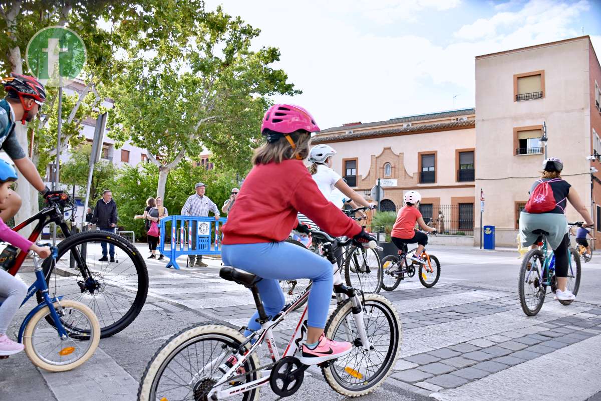 Más de 1.500 personas disfrutan de una jornada festiva en el Día de la Bici de Tomelloso