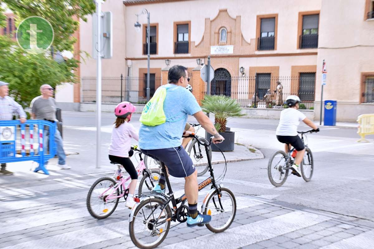 Más de 1.500 personas disfrutan de una jornada festiva en el Día de la Bici de Tomelloso