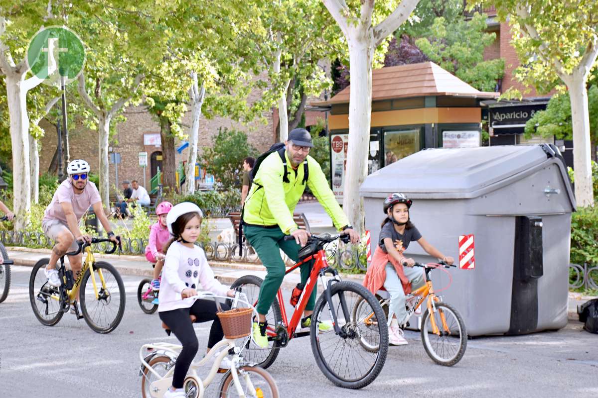 Más de 1.500 personas disfrutan de una jornada festiva en el Día de la Bici de Tomelloso