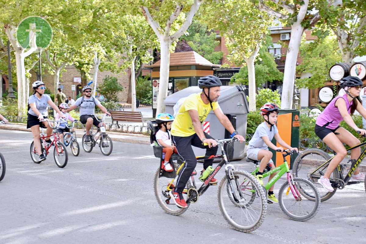 Más de 1.500 personas disfrutan de una jornada festiva en el Día de la Bici de Tomelloso