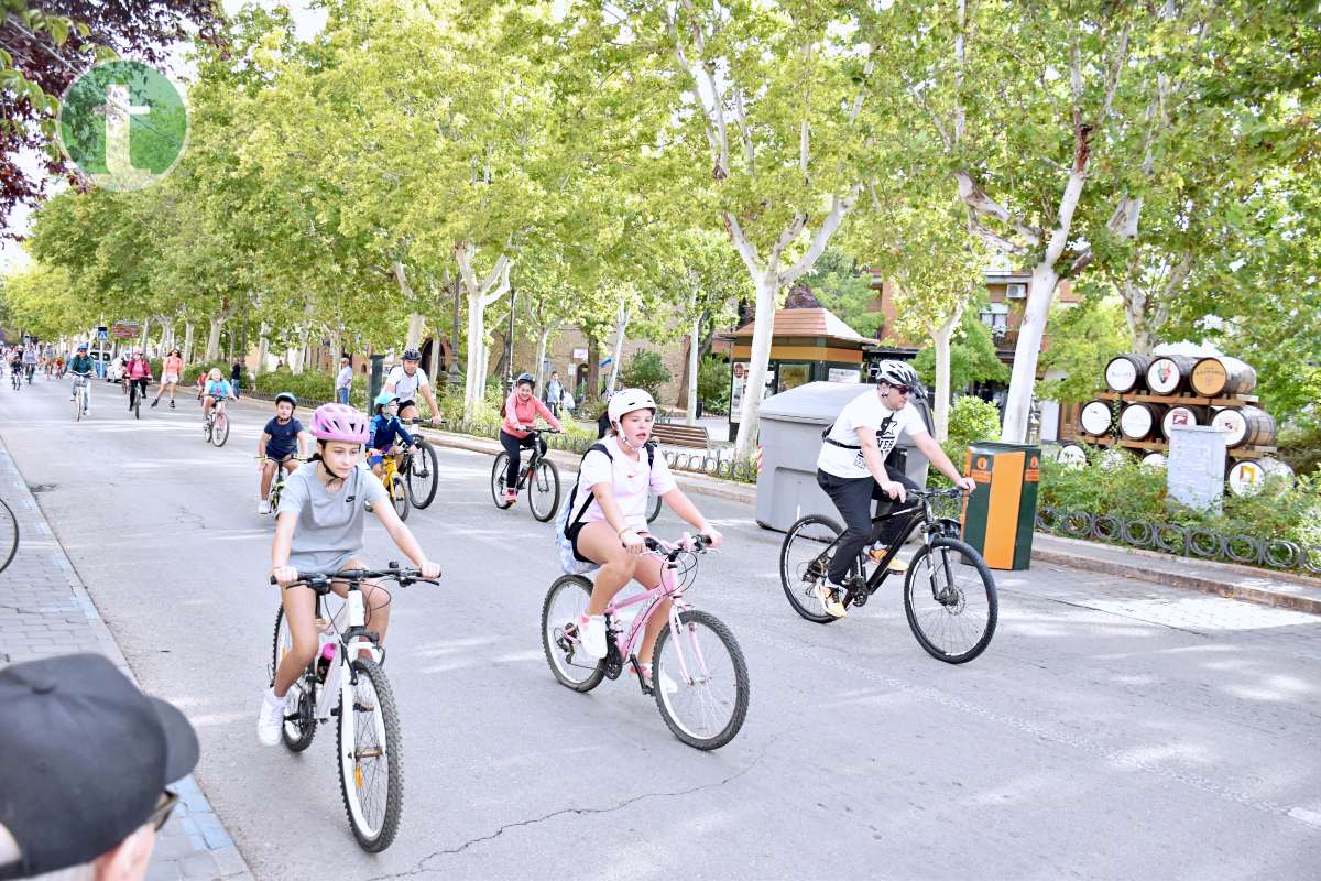 Más de 1.500 personas disfrutan de una jornada festiva en el Día de la Bici de Tomelloso