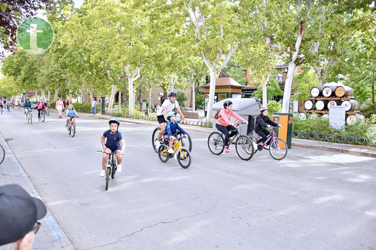 Más de 1.500 personas disfrutan de una jornada festiva en el Día de la Bici de Tomelloso