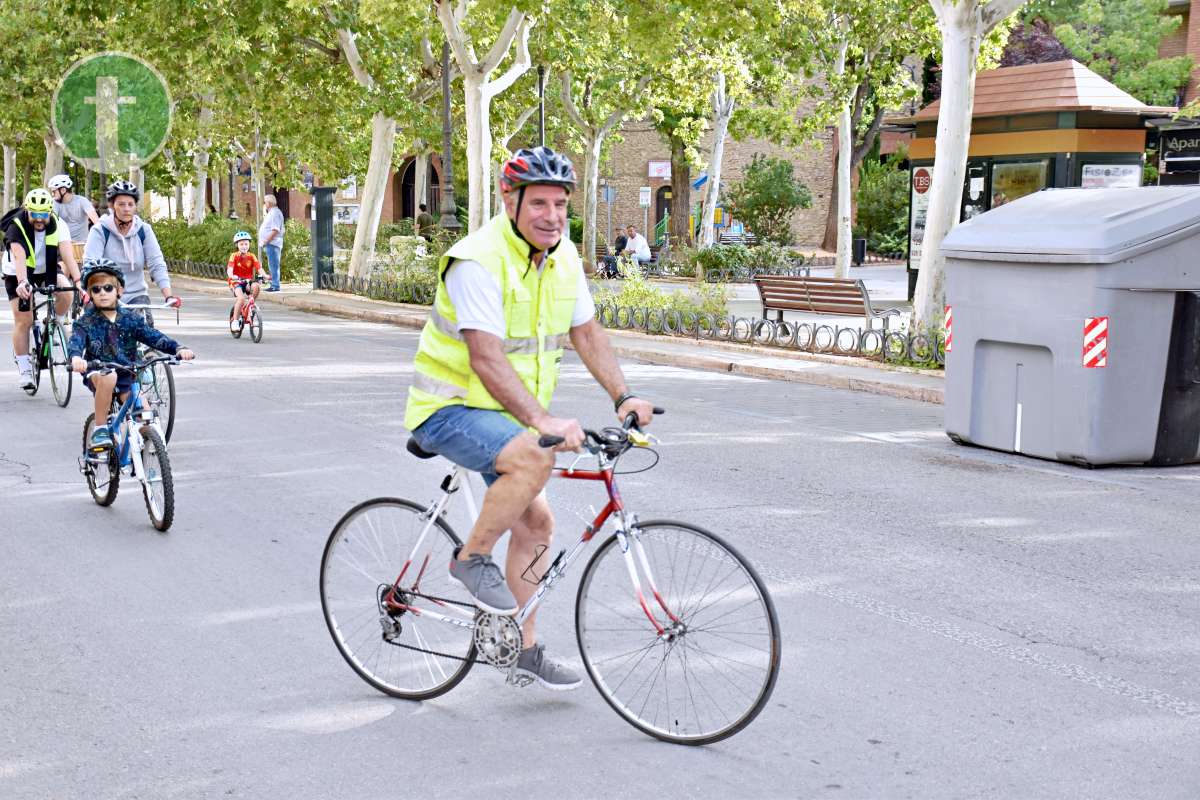 Más de 1.500 personas disfrutan de una jornada festiva en el Día de la Bici de Tomelloso