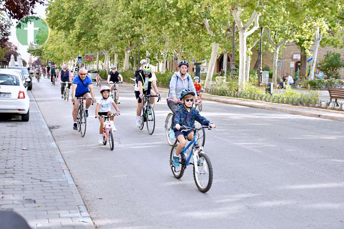 Más de 1.500 personas disfrutan de una jornada festiva en el Día de la Bici de Tomelloso