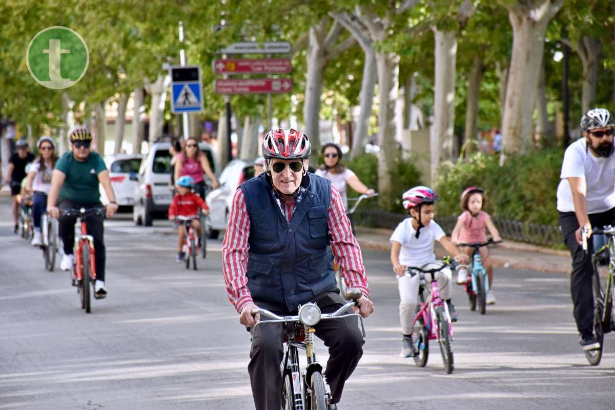 Más de 1.500 personas disfrutan de una jornada festiva en el Día de la Bici de Tomelloso