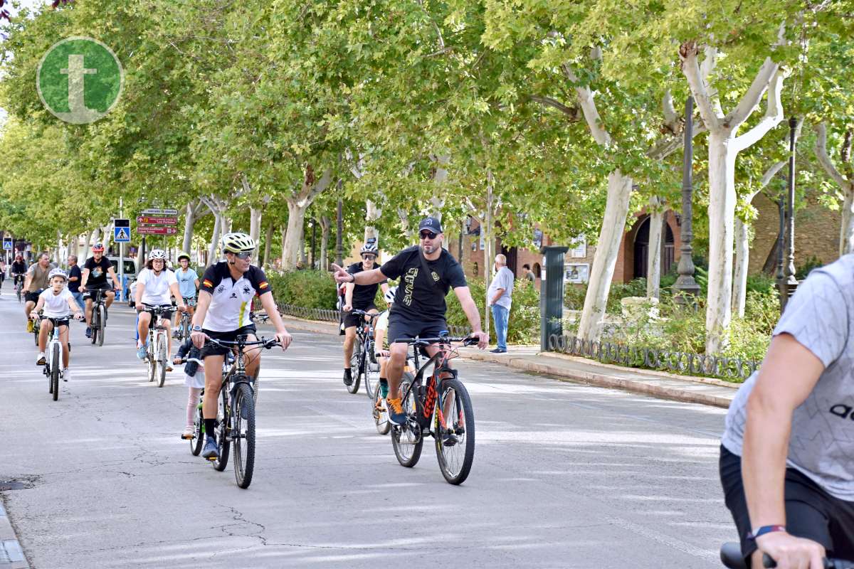 Más de 1.500 personas disfrutan de una jornada festiva en el Día de la Bici de Tomelloso