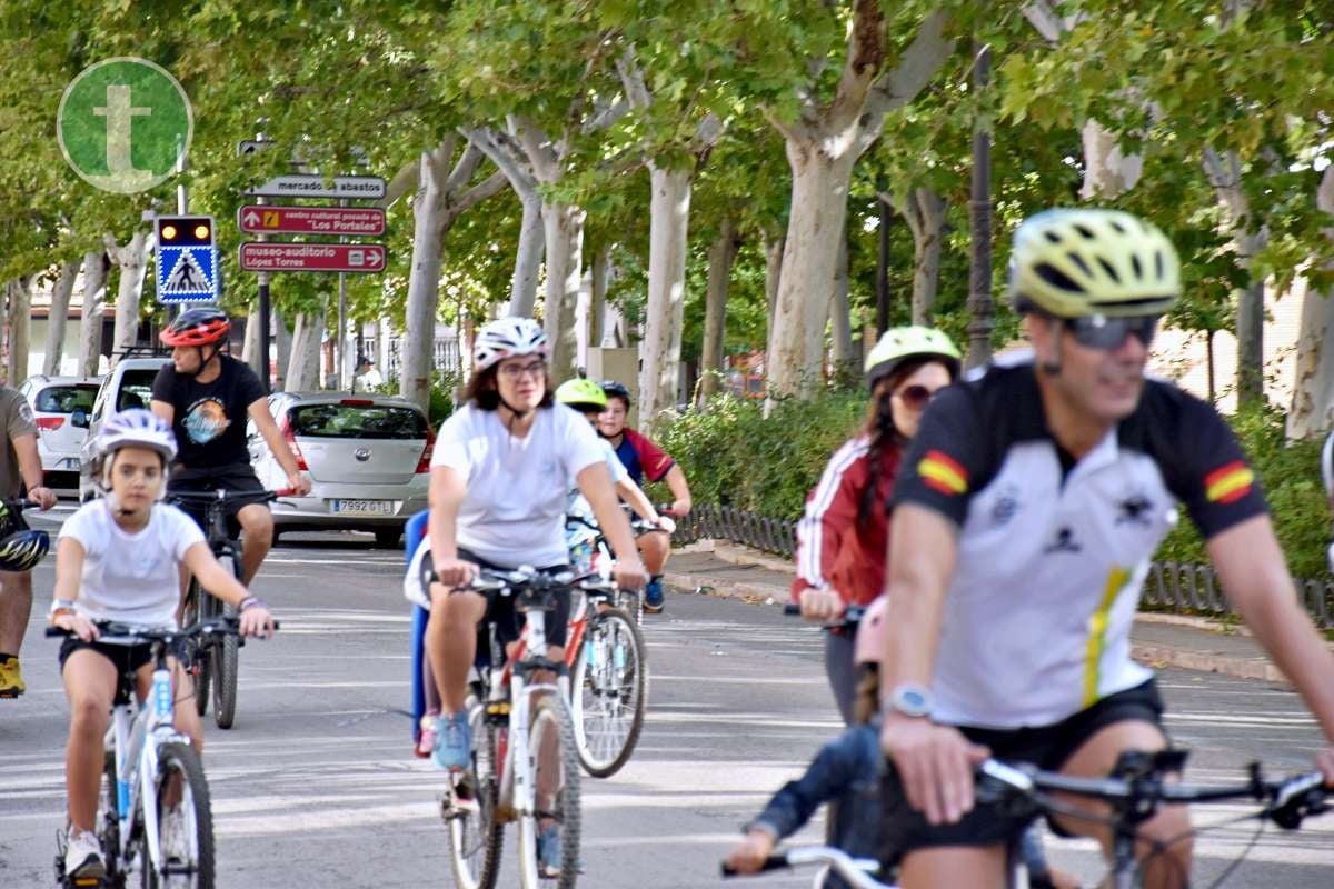 Más de 1.500 personas disfrutan de una jornada festiva en el Día de la Bici de Tomelloso