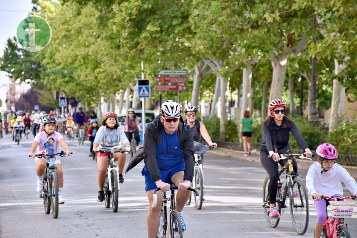 Más de 1.500 personas disfrutan de una jornada festiva en el Día de la Bici de Tomelloso