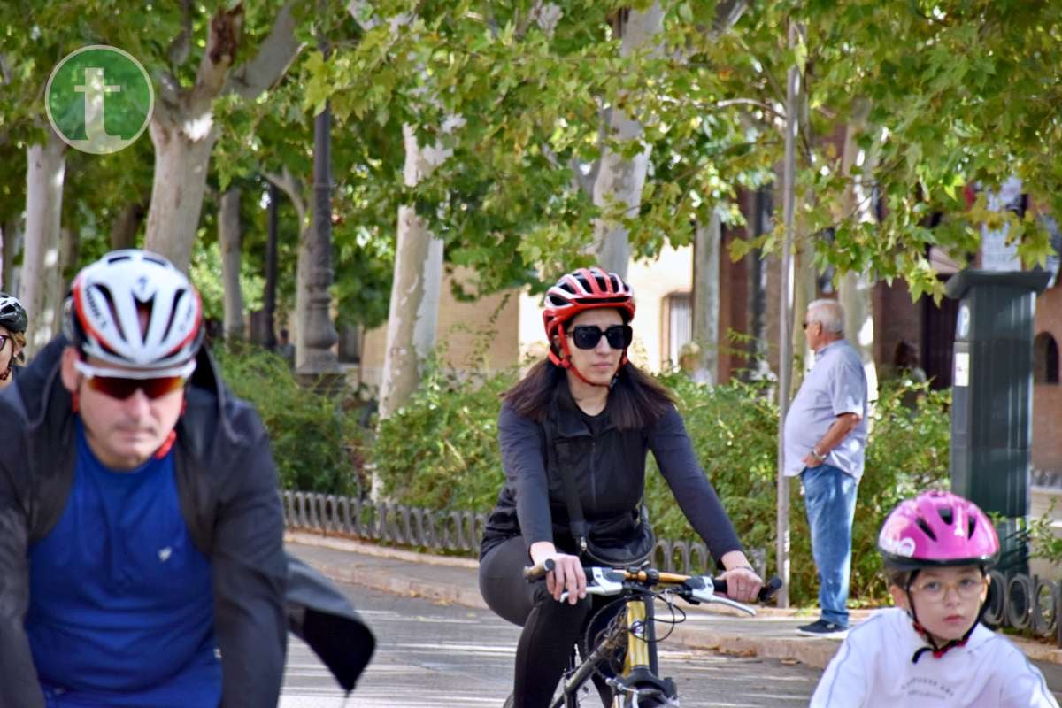 Más de 1.500 personas disfrutan de una jornada festiva en el Día de la Bici de Tomelloso