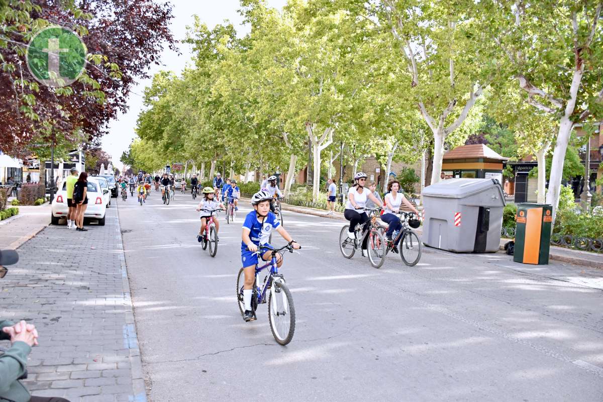 Más de 1.500 personas disfrutan de una jornada festiva en el Día de la Bici de Tomelloso