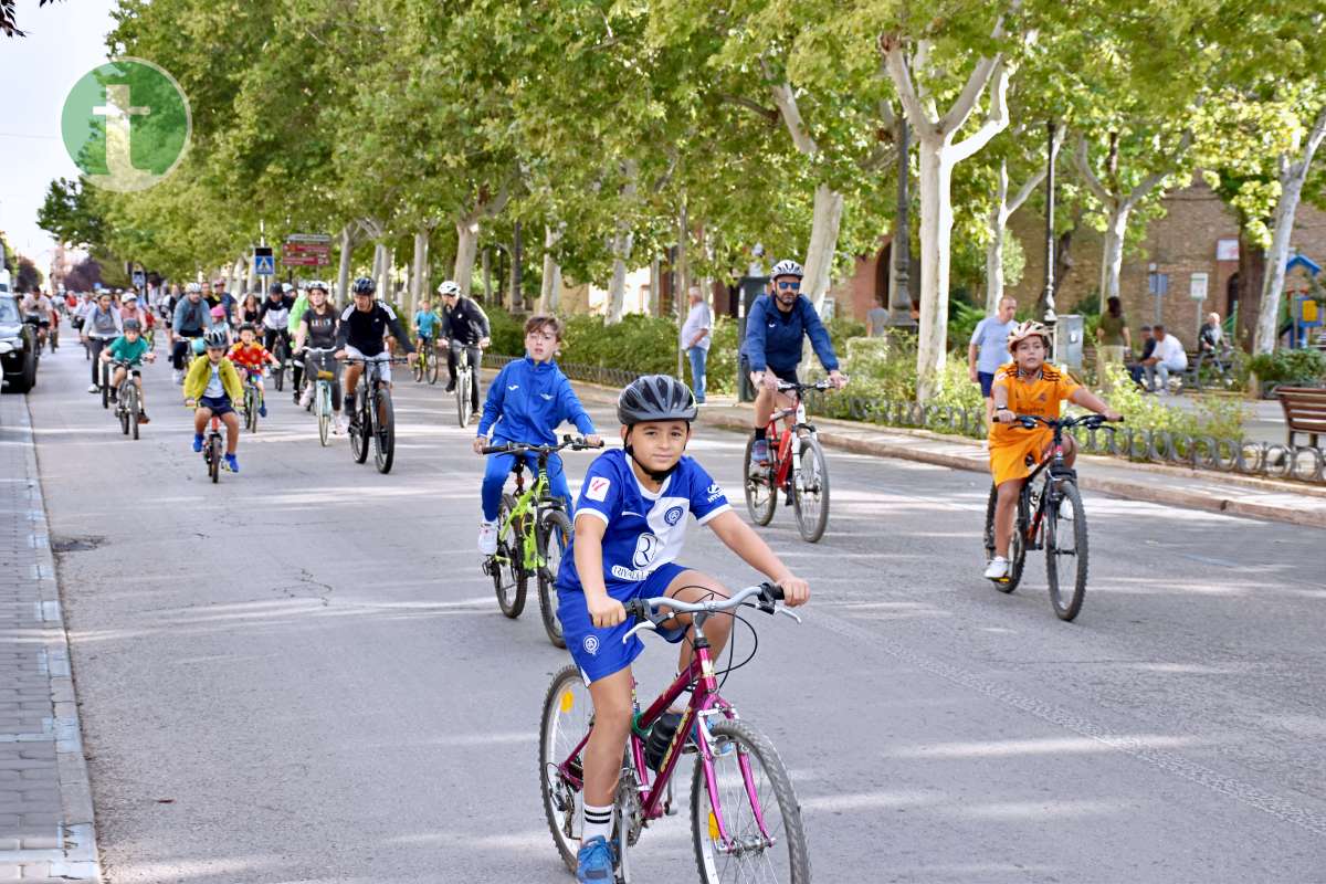 Más de 1.500 personas disfrutan de una jornada festiva en el Día de la Bici de Tomelloso