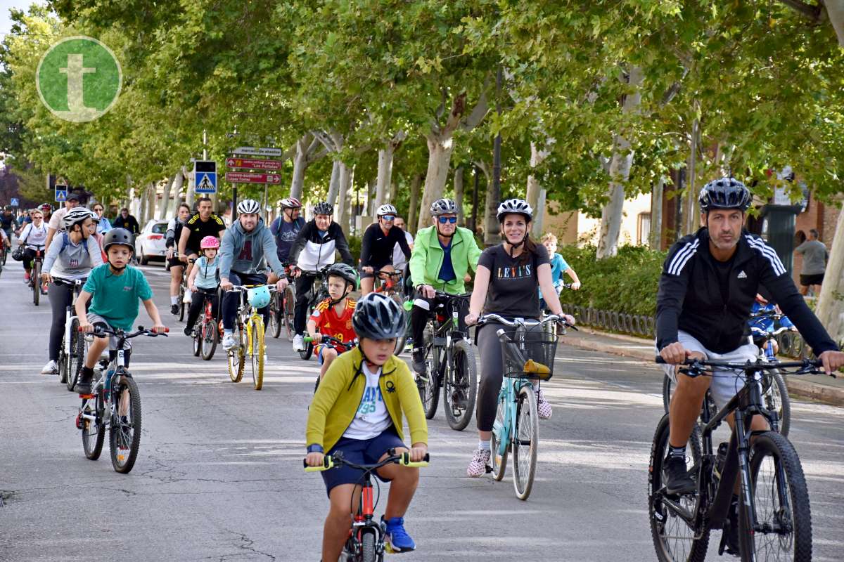 Más de 1.500 personas disfrutan de una jornada festiva en el Día de la Bici de Tomelloso