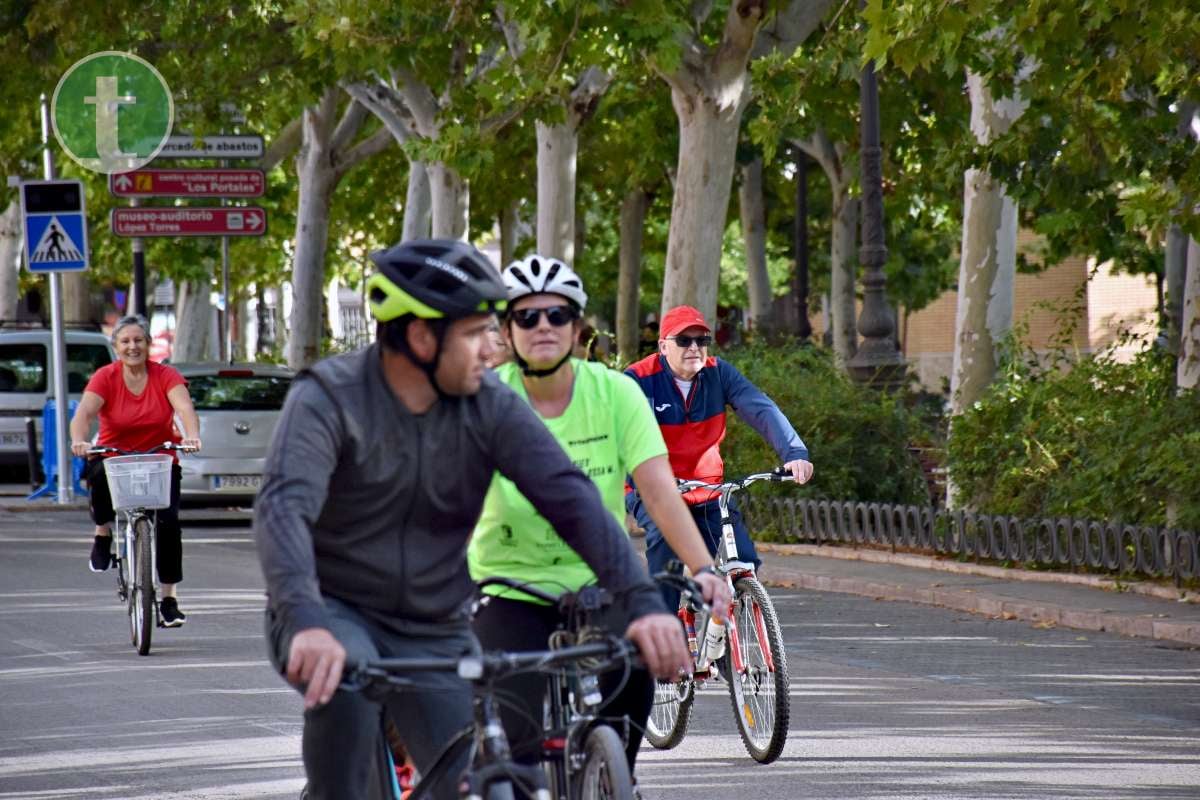 Más de 1.500 personas disfrutan de una jornada festiva en el Día de la Bici de Tomelloso