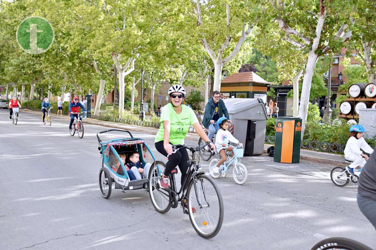 Más de 1.500 personas disfrutan de una jornada festiva en el Día de la Bici de Tomelloso