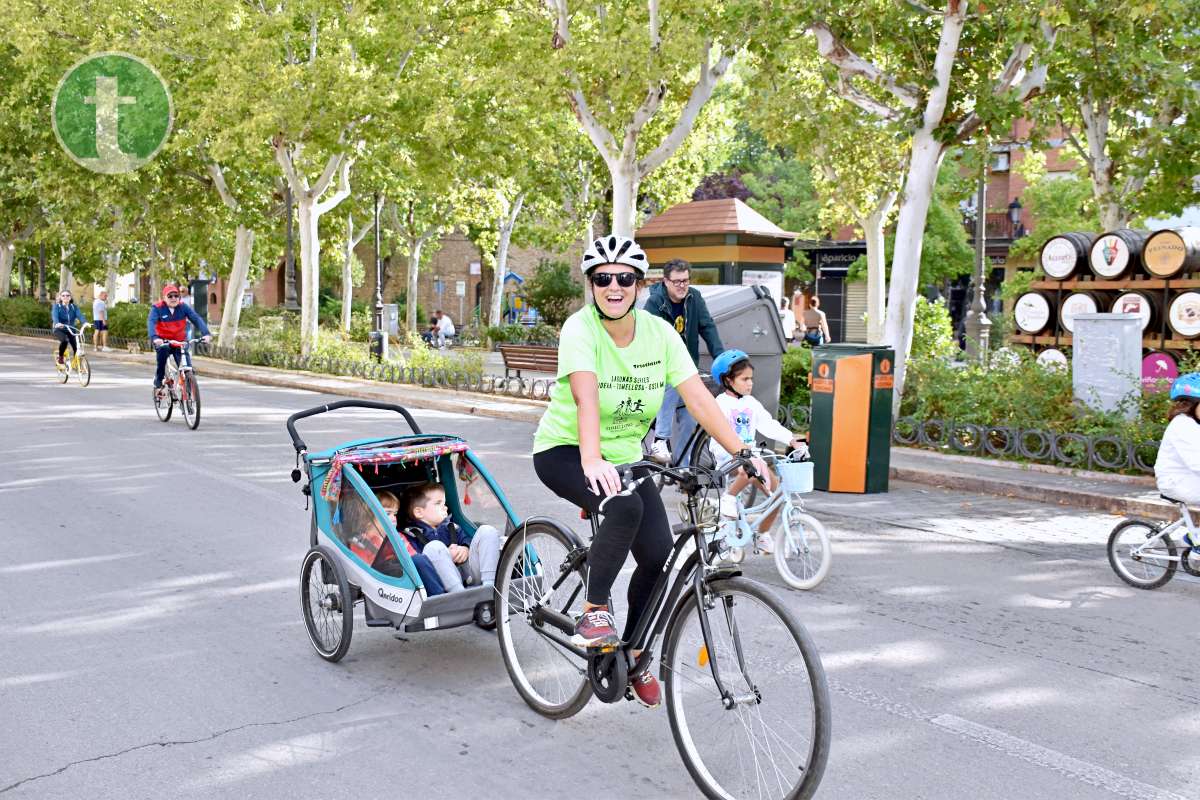 Más de 1.500 personas disfrutan de una jornada festiva en el Día de la Bici de Tomelloso