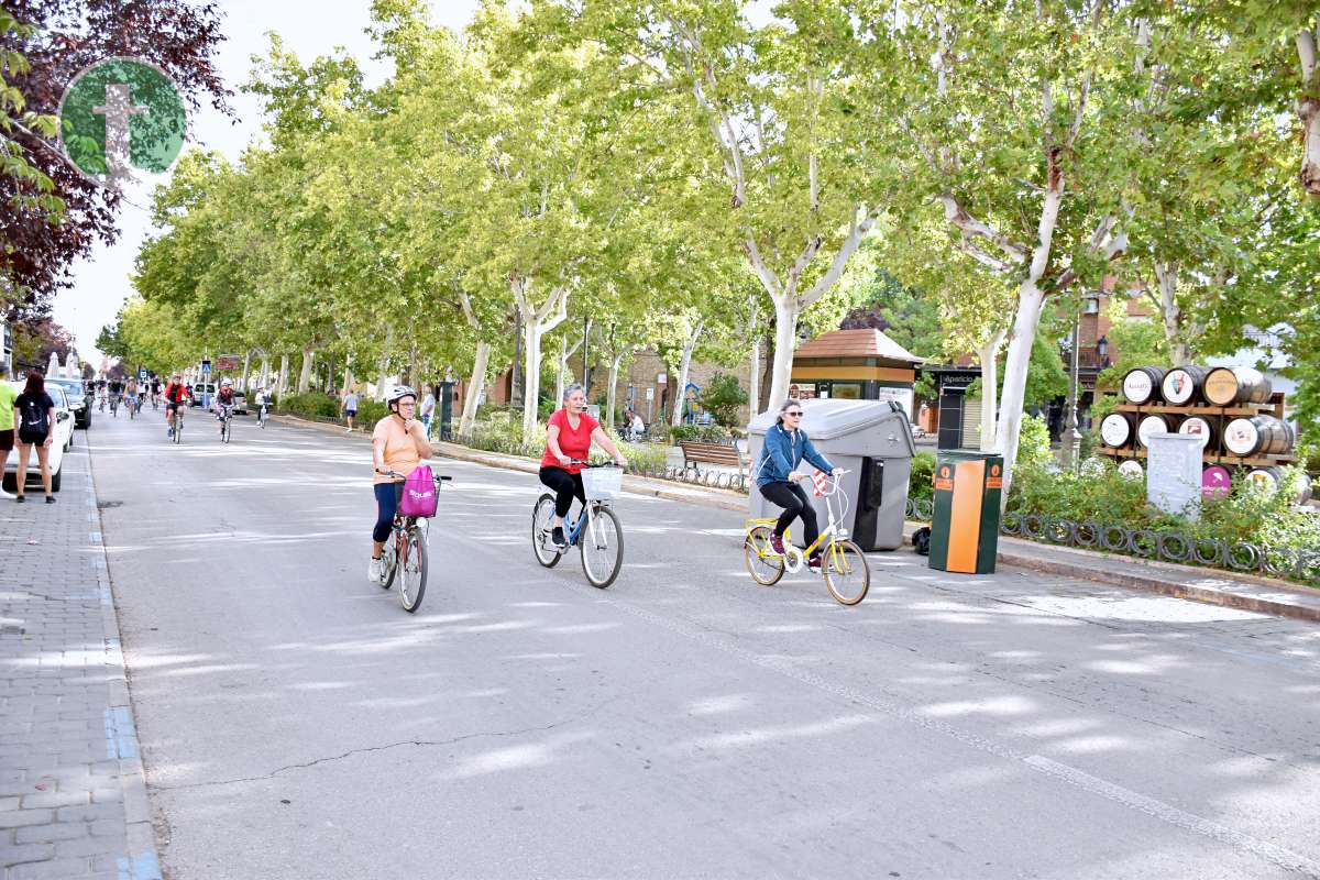 Más de 1.500 personas disfrutan de una jornada festiva en el Día de la Bici de Tomelloso