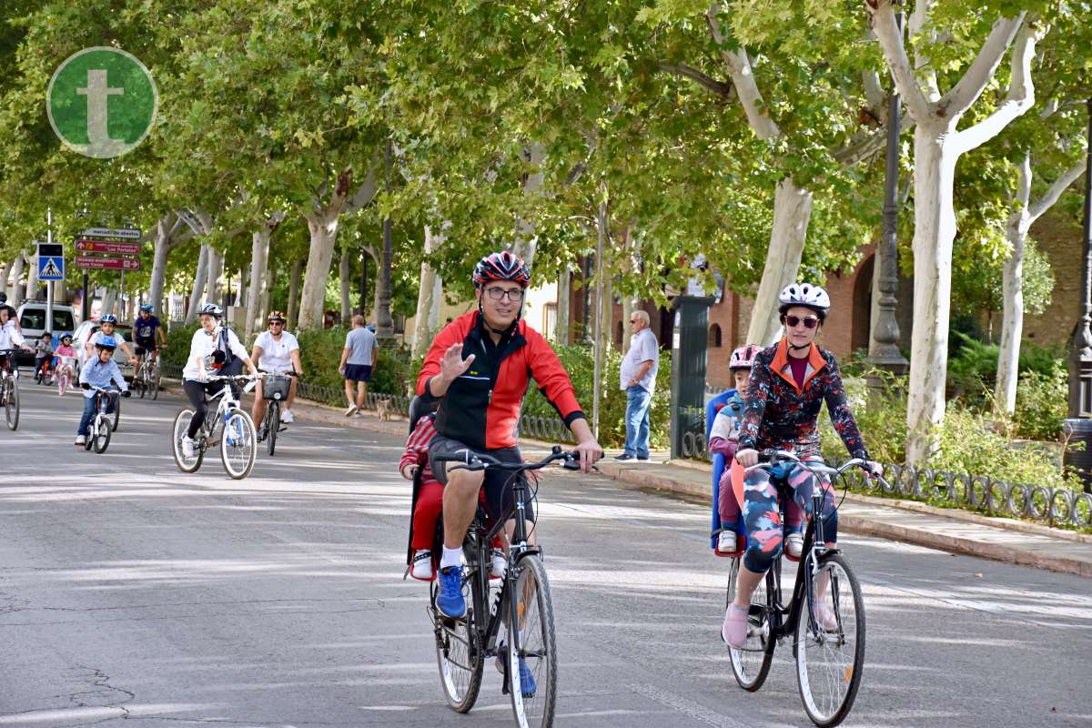 Más de 1.500 personas disfrutan de una jornada festiva en el Día de la Bici de Tomelloso