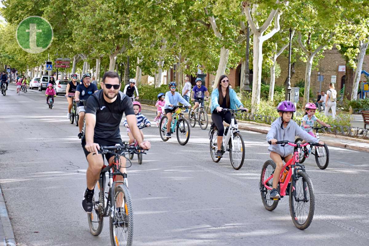 Más de 1.500 personas disfrutan de una jornada festiva en el Día de la Bici de Tomelloso