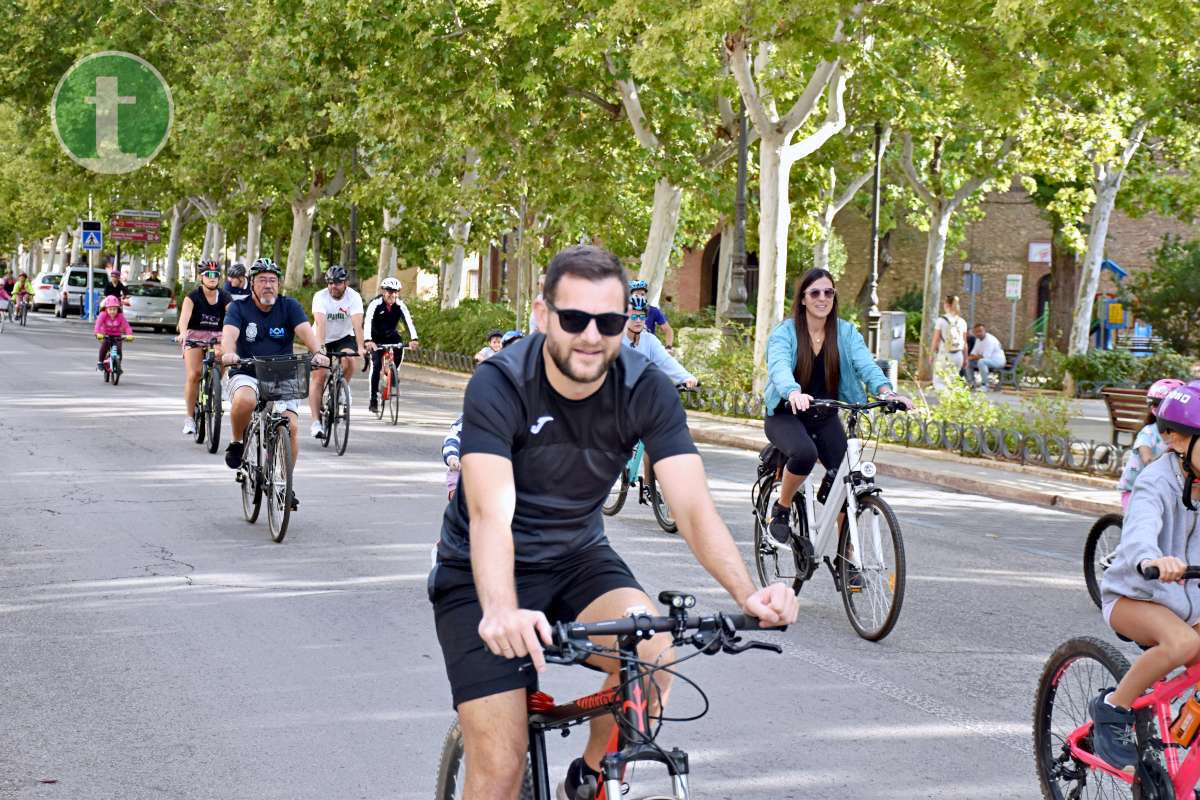 Más de 1.500 personas disfrutan de una jornada festiva en el Día de la Bici de Tomelloso