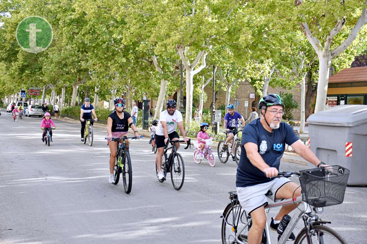 Más de 1.500 personas disfrutan de una jornada festiva en el Día de la Bici de Tomelloso