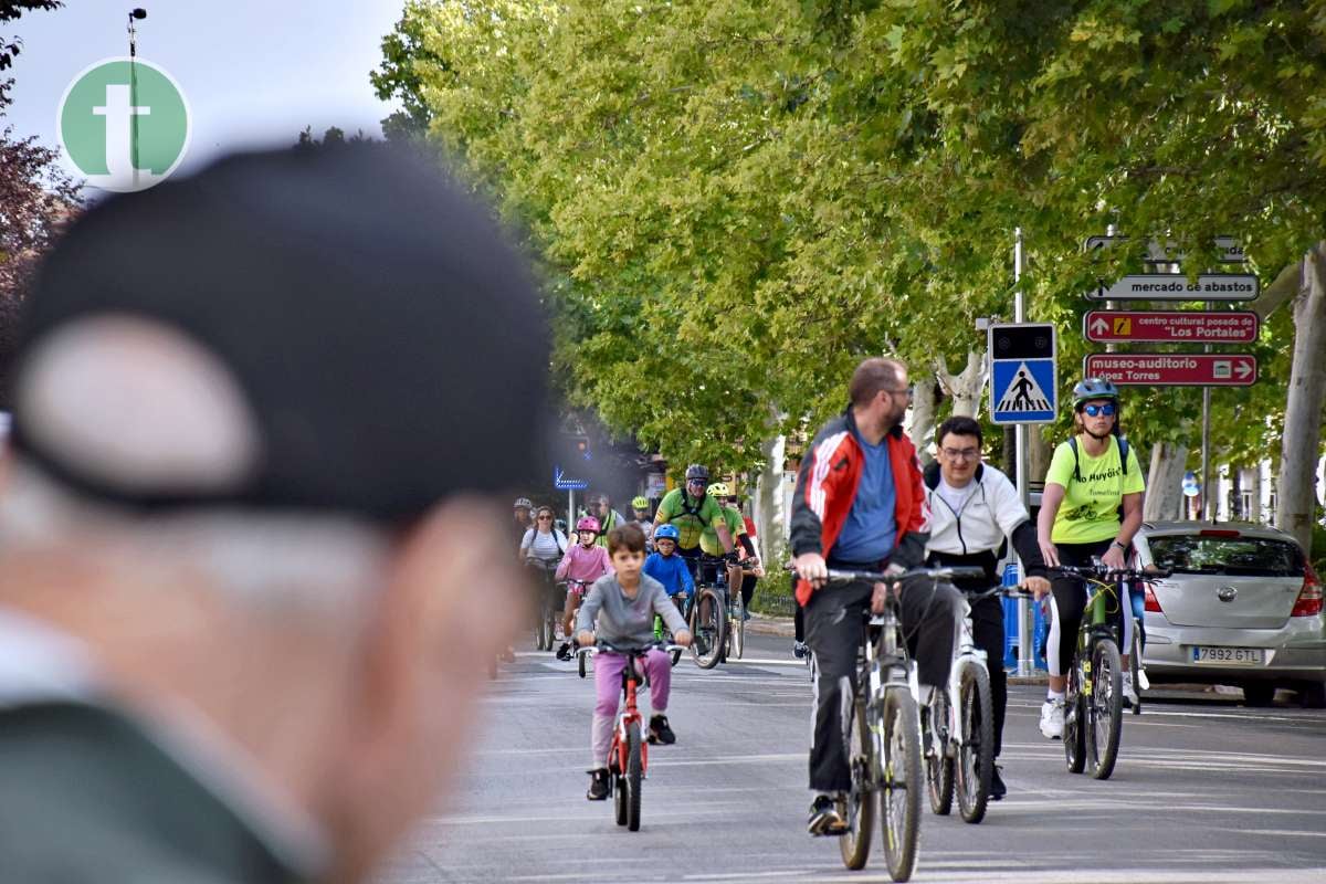 Más de 1.500 personas disfrutan de una jornada festiva en el Día de la Bici de Tomelloso