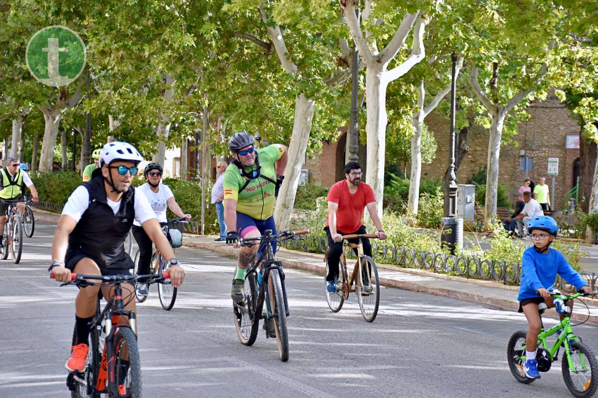 Más de 1.500 personas disfrutan de una jornada festiva en el Día de la Bici de Tomelloso