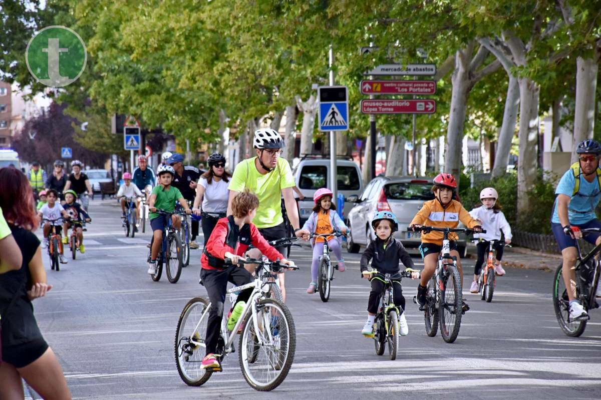 Más de 1.500 personas disfrutan de una jornada festiva en el Día de la Bici de Tomelloso