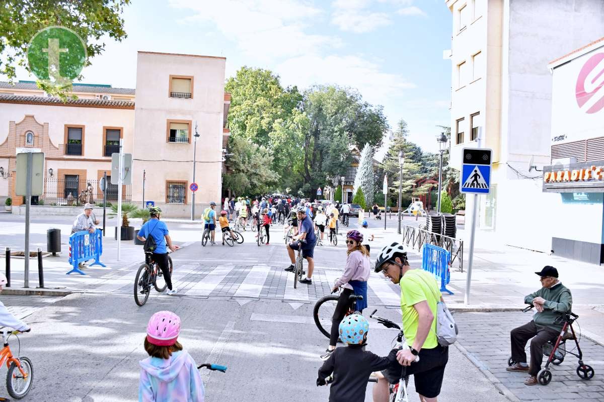 Más de 1.500 personas disfrutan de una jornada festiva en el Día de la Bici de Tomelloso