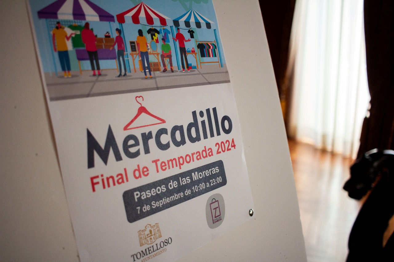 El Mercadillo Final de Temporada vuelve a Tomelloso el 7 de septiembre con la participación de unos 50 comercios