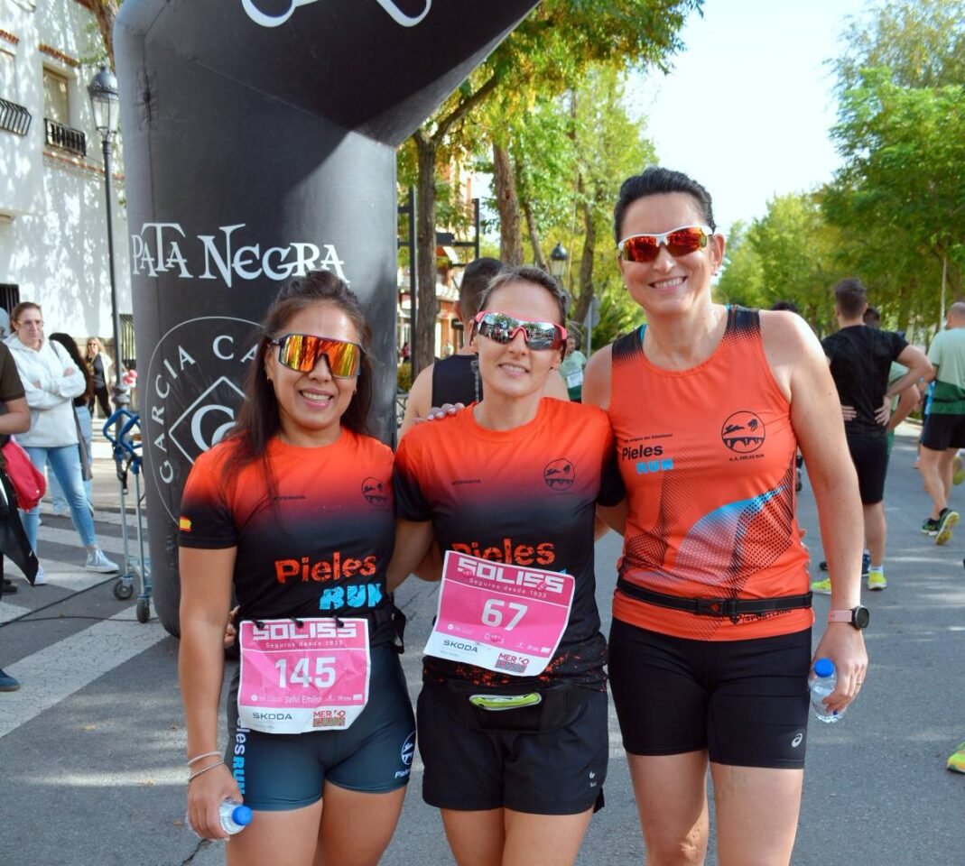 Los Pieles Run destacan en la 10K Ciudad de Tomelloso con un ambiente de equipo inmejorable