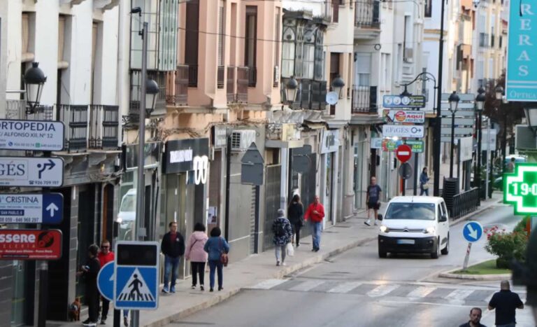 Mañana fría en Tomelloso: los termómetros bajan hasta los 1,7 grados