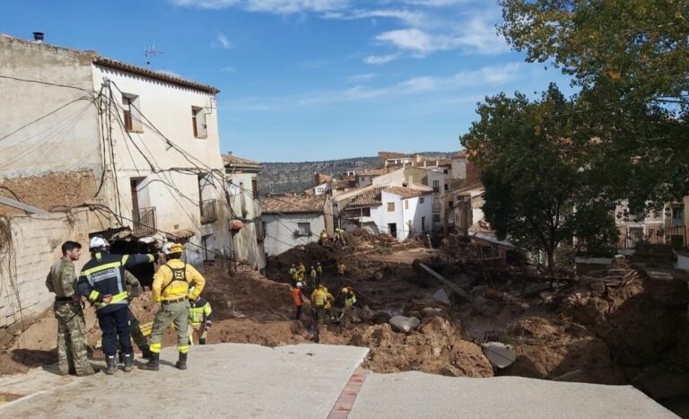 Encuentran el cuerpo sin vida de una de las cinco personas desaparecidas en Letur