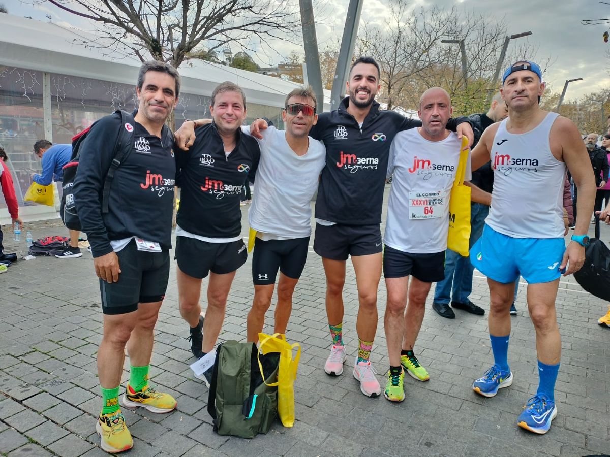 El Club de Atletismo José María Serna cosecha éxitos en la XXXVI Carrera Internacional Santurce-Bilbao